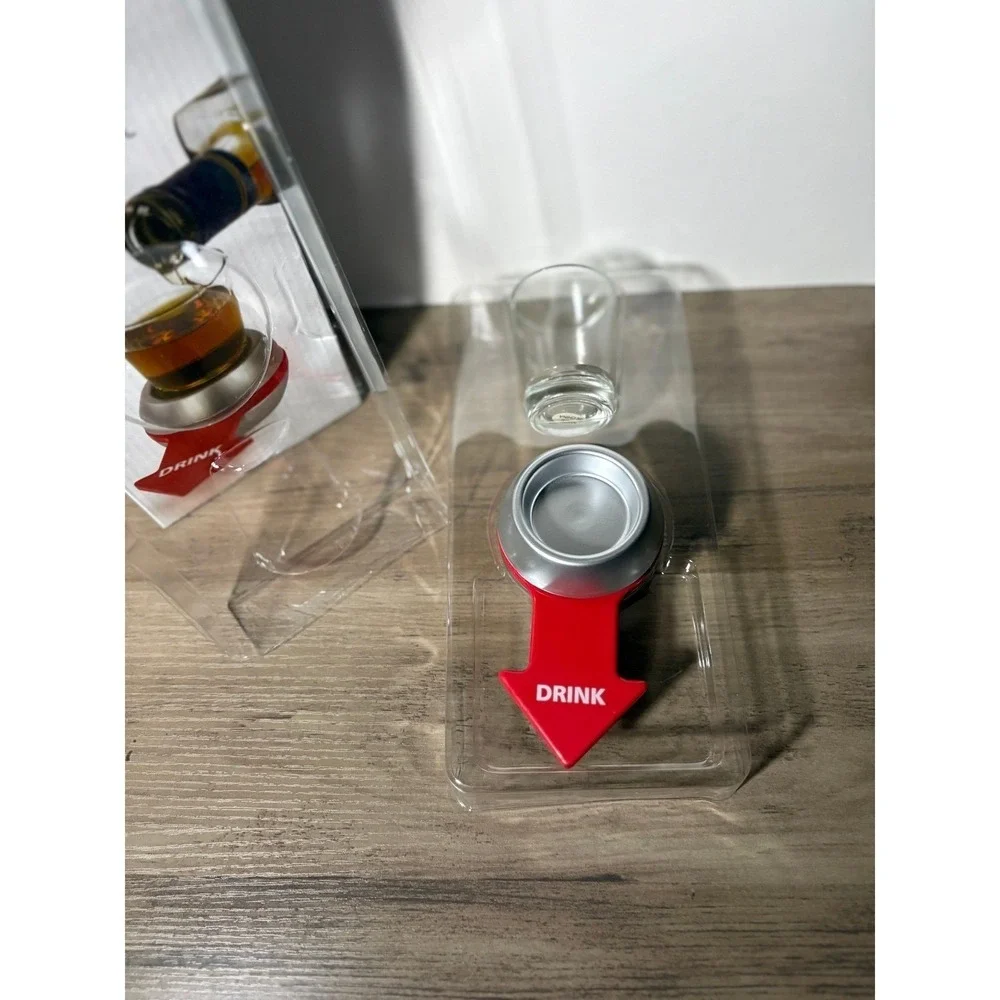 NEW Barbuzzo Spin The Shot Drinking Game Set